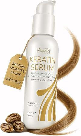 VITAMINS HAIR COSMETICS KERATIN SERUM 125ML