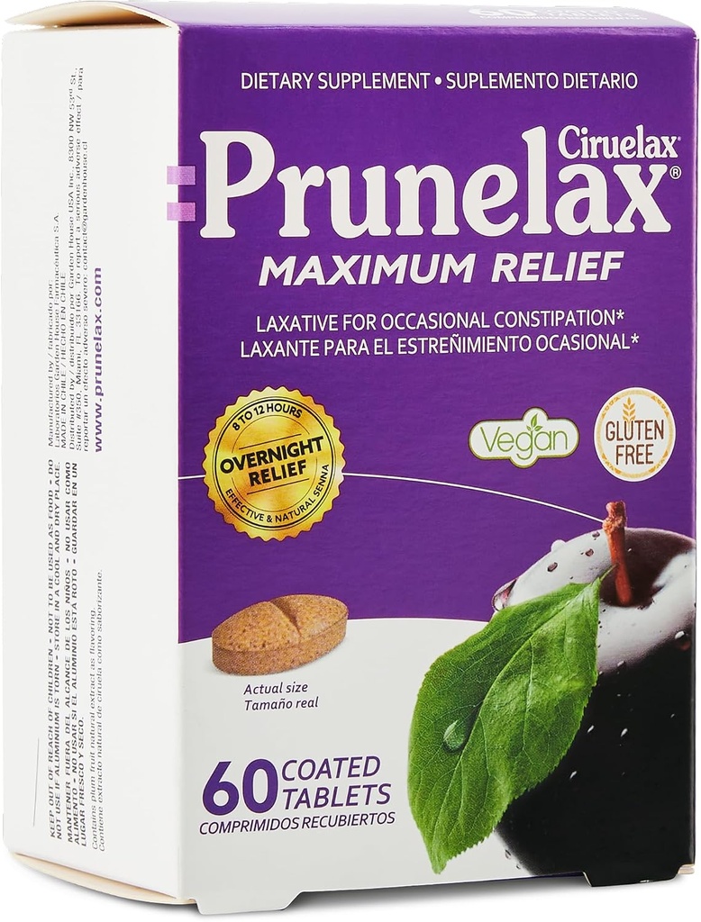 CIRUELAX PRUNELAX CIRUELAX MAXIMUN RELIEF 60 TAB