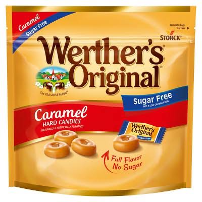 WERTHER´S ORIGINAL SUGAR FREE CARAMEL 218G