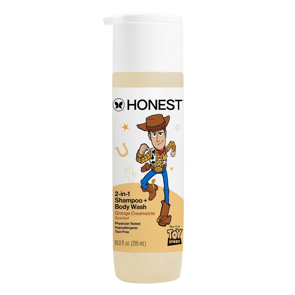 HONEST SHAMPOO & BODY WASH ORANGE CREMSICLE SCENTED 295ML OFERTA