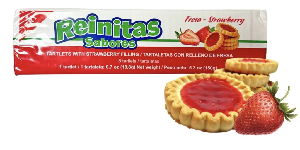 GALLETA REINITA SABOR FRESA 150 GR