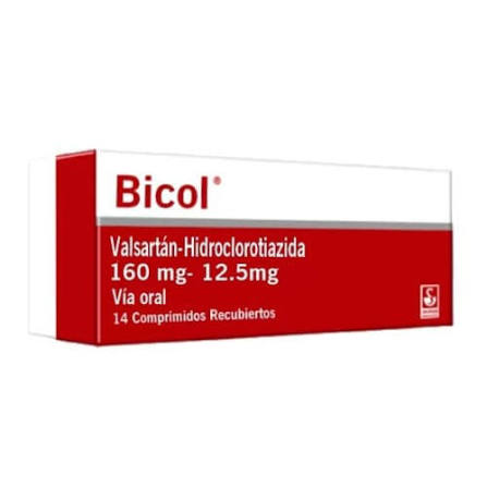 BICOL 160MG 12,5 MG X 14 COMP SIEGFRIED