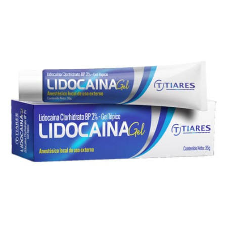 LIDOCAINA GEL 35G 2% TIARES