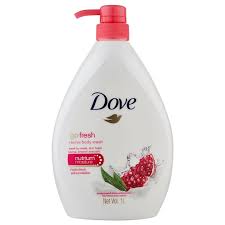 BODY WASH DOVE GO FRESH 1 LT