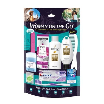 WOMAN ON THE GO KIT VIAJERO DAMA 11PZAS