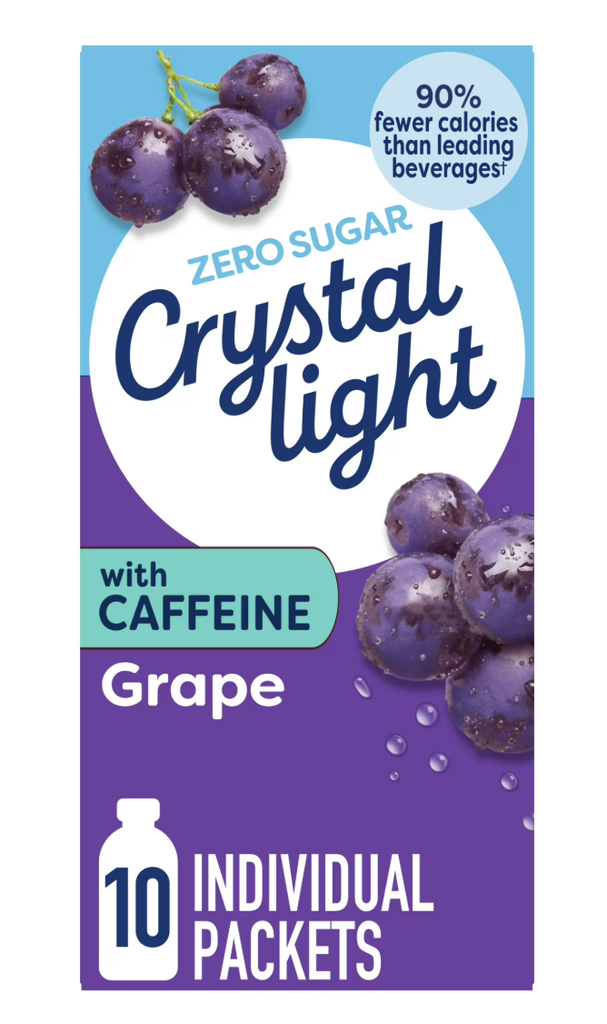CRYSTAL LIGHT CON CAFEINA UVA 10 SOBRES