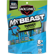 BEEF MINI STICK TURKEY MR BEAST