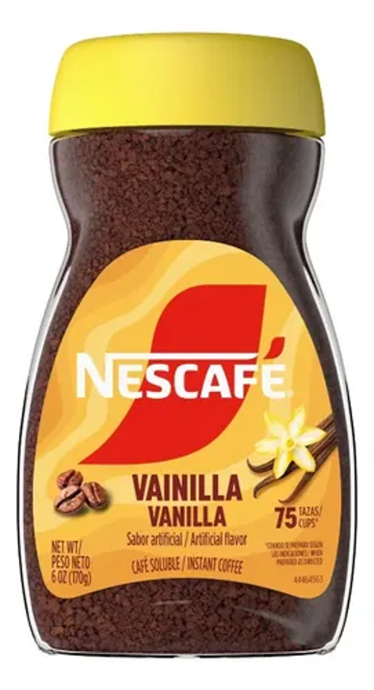 NESCAFE INSTANTÁNEO SABOR VAINILLA 170G