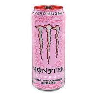 ENERGIZANTE MONSTER ENERGY ULTRA STRAWBERRY 473 ML