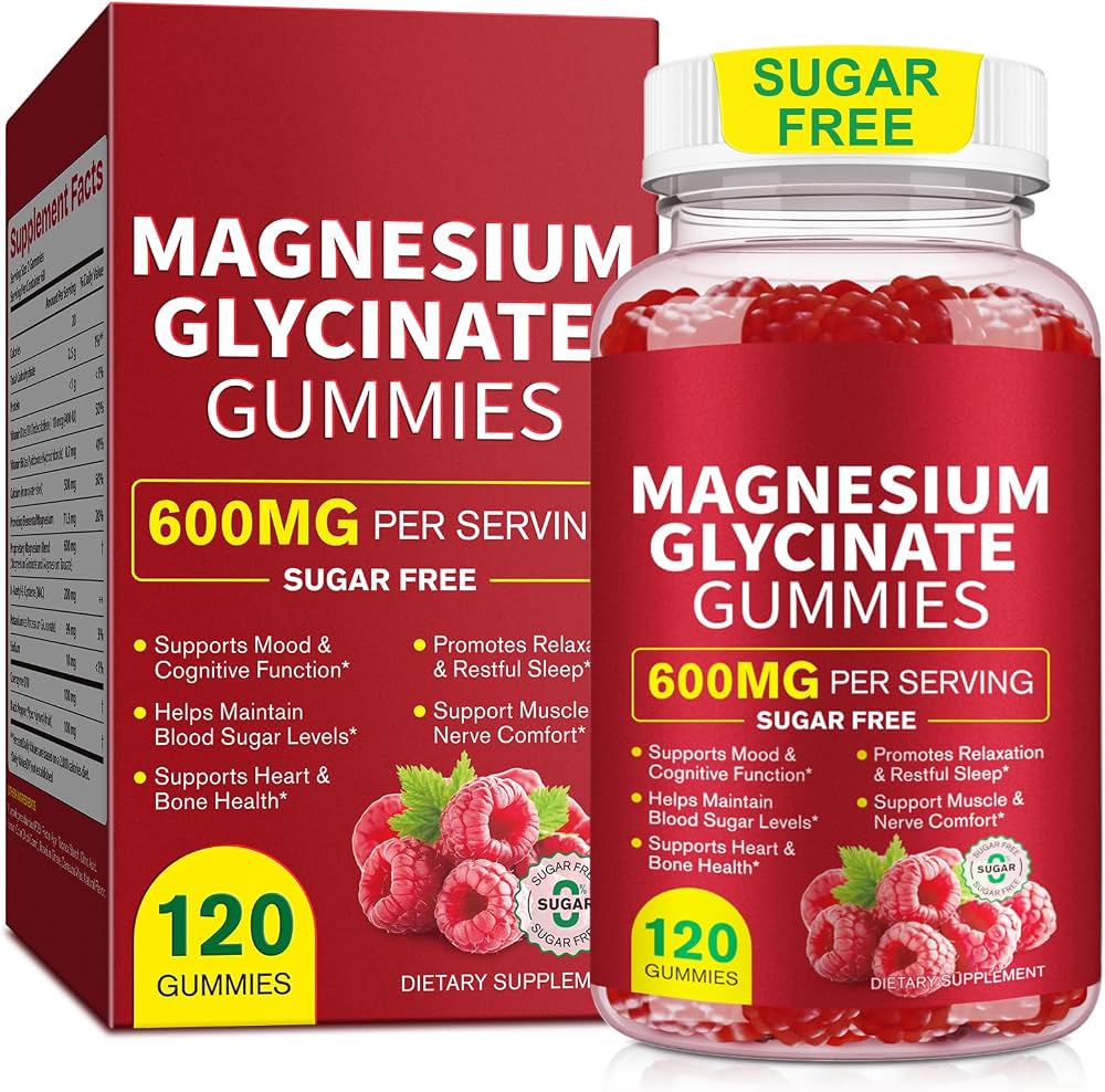 MAGNESIO GLYCINATE GUMMIES 600 MG 120 GUMMIES