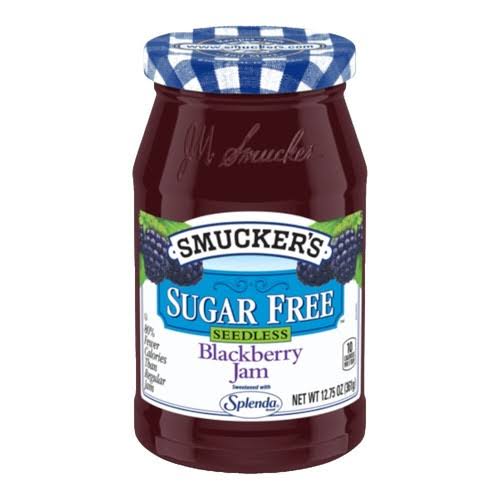 MERMELADA SUGAR FREE CONCORD BLACKBERRY JAM SMUCKERS 12.75 OZ