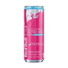 RED BULL THE THE PEACH EDITION SUGARFREE WHITE PEACH 355 ML