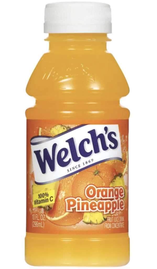 BEBIDA WELCHS 100% ORANGE PINAPPLE 295 ML