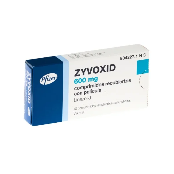 ZYVOXID 600MG X 10 TAB PFIZER