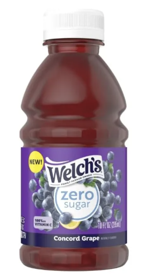 BEBIDA WELCHS ZERO SUGAR GRAPE 295 ML