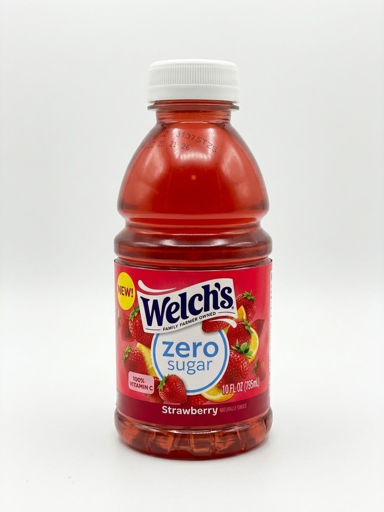 BEBIDA WELCHS ZERO SUGAR STRAWBERRY 295 ML