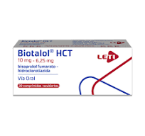 BIOTALOL HCT 10MG-6,25MG X 30 COM