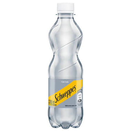 CLUB SODA SCHWEPPES 355 ML PET
