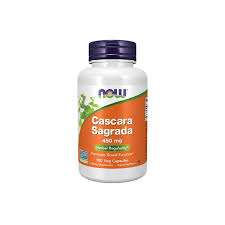 CASCARA SAGRADA 450MG X 100 CAPSULAS NOW