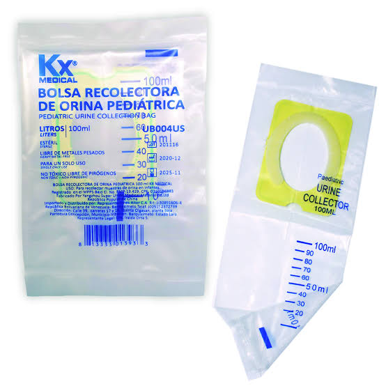 RECOLECTOR ORINA PED100KX
