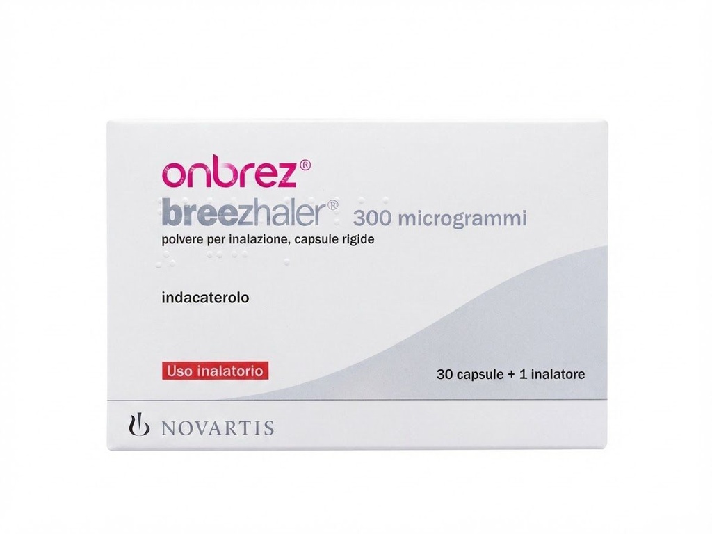 ONBRIZE 300mg x 30 CÁPSULAS + 1 INHALADOR
