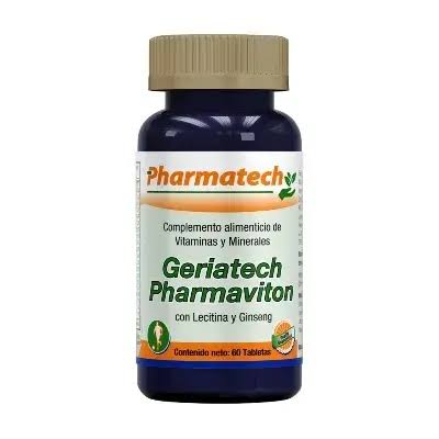 GERIATECH (COMPLEMENTO VITAMINICO +60) X30 TAB