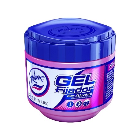 GEL FIJADOR ENVASE BOTE MORADO 250G ROLDA