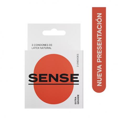 PRESERVATIVOS SENSE TEXTURIZADO X3