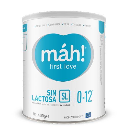 LECHE MAH LOVE 0-12M SIN LACTOSA 400 G