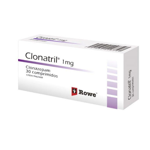 CLONATRIL 1MG X 30 COMP ROWE