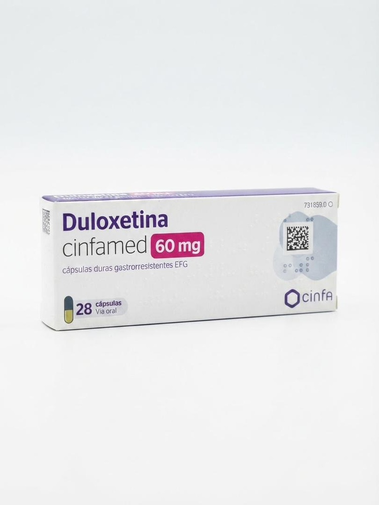 CINFAMED 60MG 28CAP