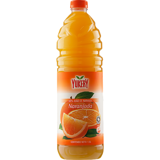 YUKERY NARANJADA 1.5 LT
