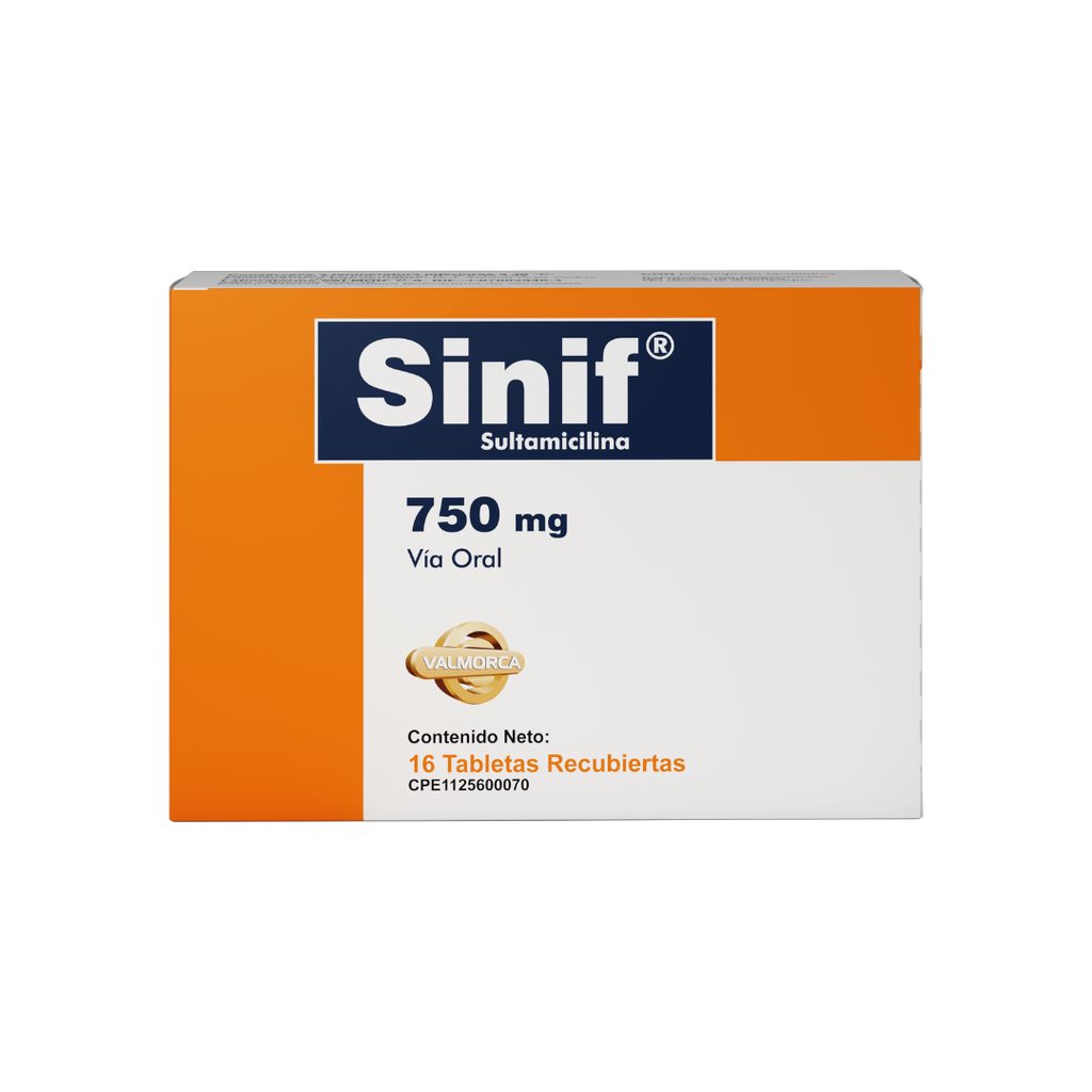 SINIF 750MG 16TAB VALMORCA