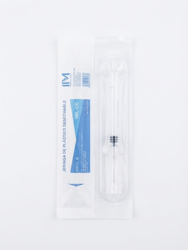 JERINGA 1ML 27G X 1 1/2" UND ITM