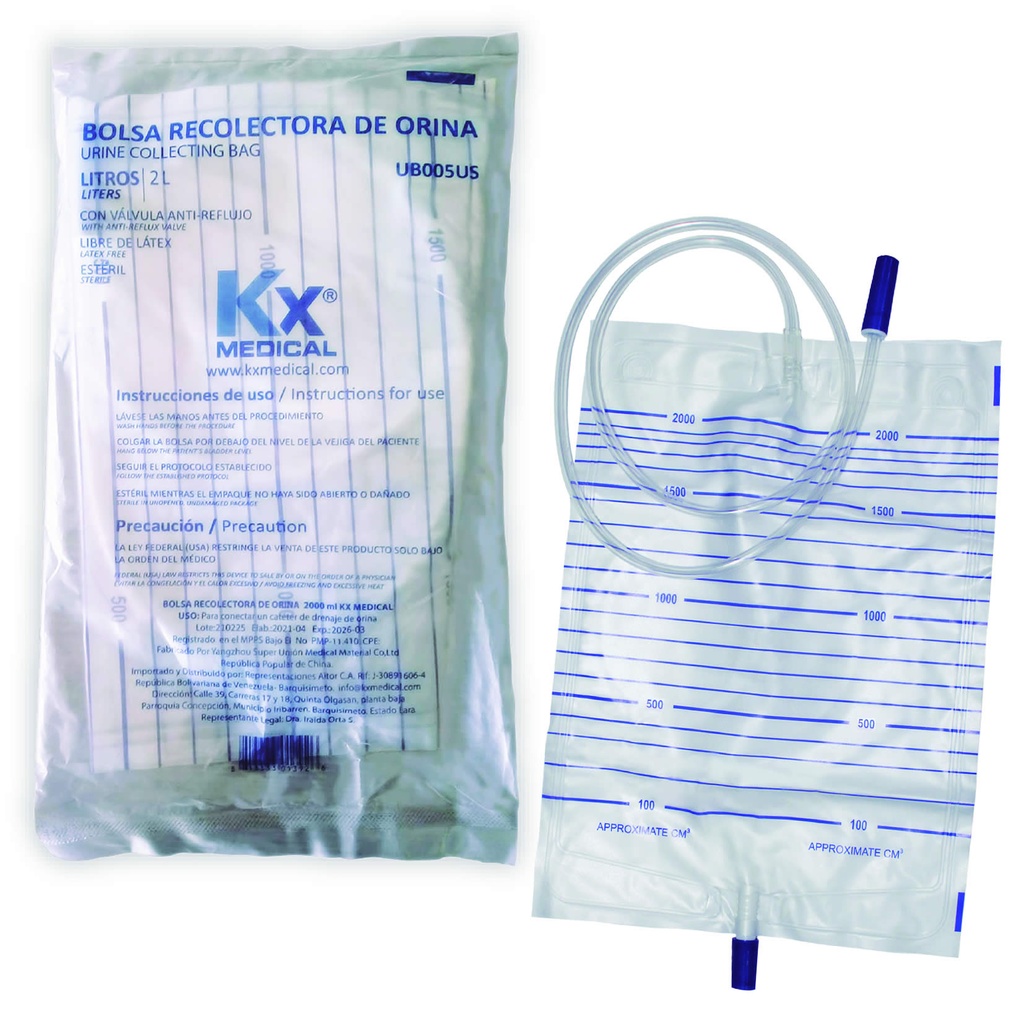 RECOLECTOR DE ORINA KX S/C 2L