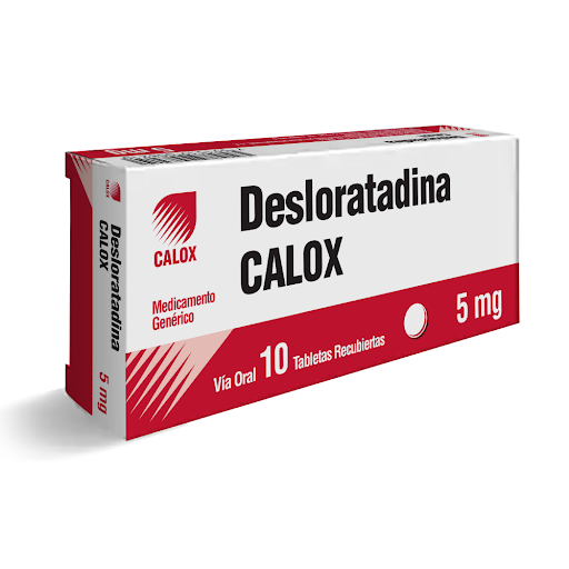 DESLORATADINA 5 MG 10 TAB CALOX