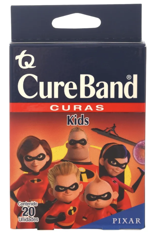 CURAS KIDS CUREBAND 20 UNID