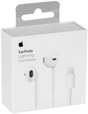 Apple EarPods Lightning Connector AUDIFONO