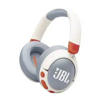 JBL Junior 470NC (WHITE) Noise-Canceling Wireless Over-Ear Kids Headphones