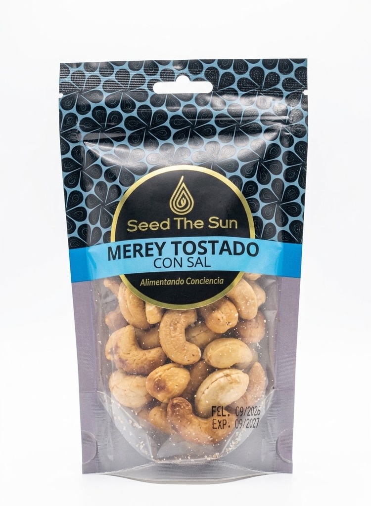 MEREY TOSTADO CON SAL SEED THE SUN 100G