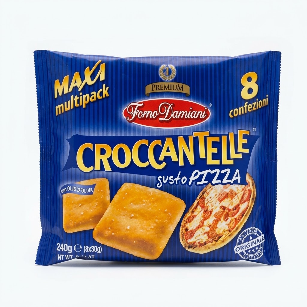 FORNO DAMIANI CROCCANTELLE SABOR PIZZA 8PCSX30G