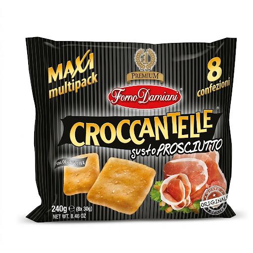 FORNO DAMIANI CROCCANTELLE SABOR JAMON 8PSCX30G