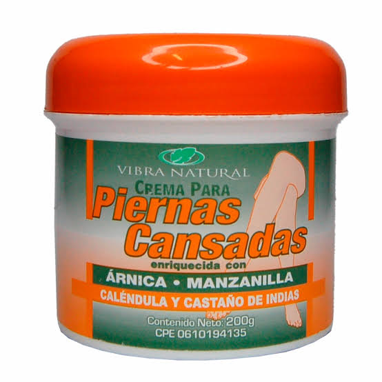 CREMA PARA PIERNAS CANSADAS X 200 G VIBRA NATURAL