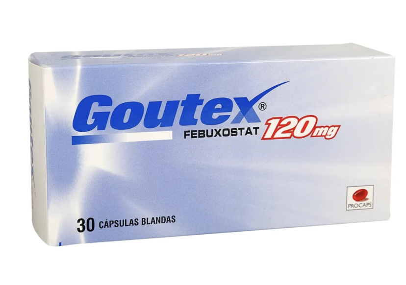 GOUTEX  120 MG 30 CAP PROCAPS