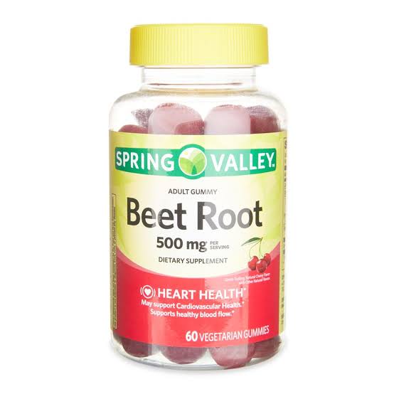 BEET ROOT 500MG X 60 GUMMIES SPRING VALLEY OFERTA