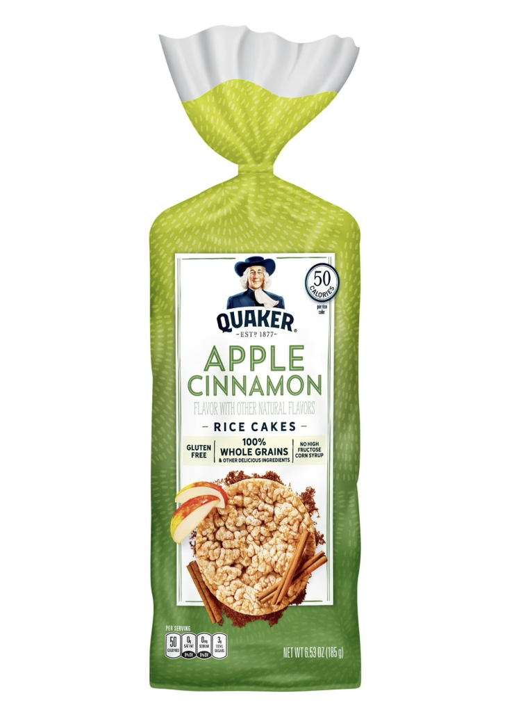 TORTILLA APPLE CINNAMON QUAKER 185 GR