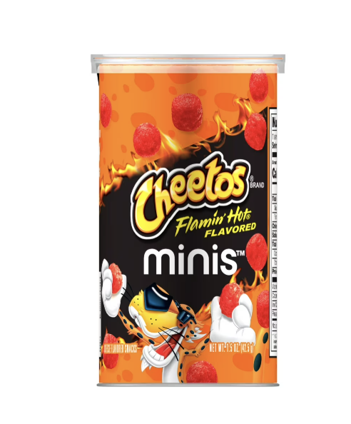 CHEETOS FLAMIN HOT FLAVORED MINIS 42.5 GR