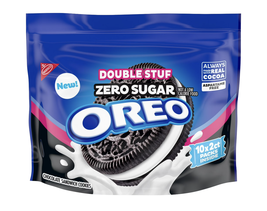 OREO ZERO SUGAR DOUBLE STUF 10 PACK