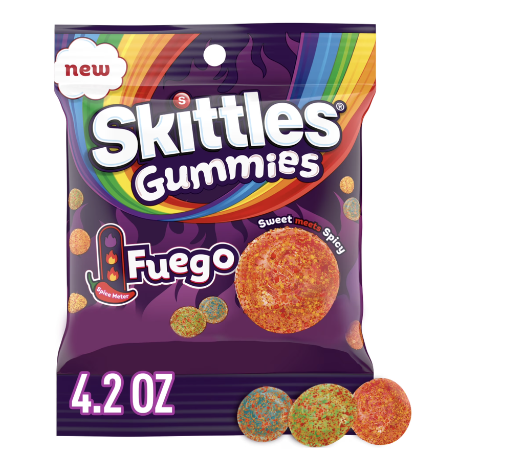 SKITTLES GUMMIES FUEGO 119 GR