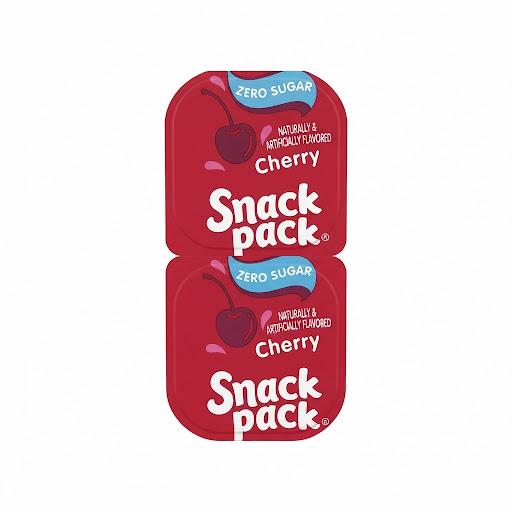 SNACK PACK ZERO SUGAR CHERRY 2 UNID